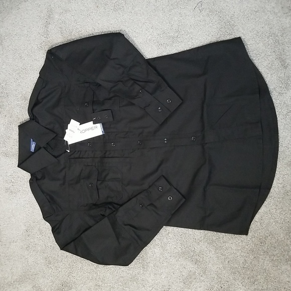 Propper Men's Long Sleeve Lightweight Tactical Shirt SR In Black F531250001 - Picture 1 of 6